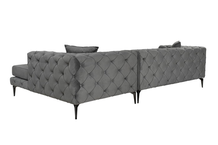 Atelier Del Sofa Como Eco Right - Antracita, Negro Atelier Del Sofa Como Eco Right - Antracita, Negro